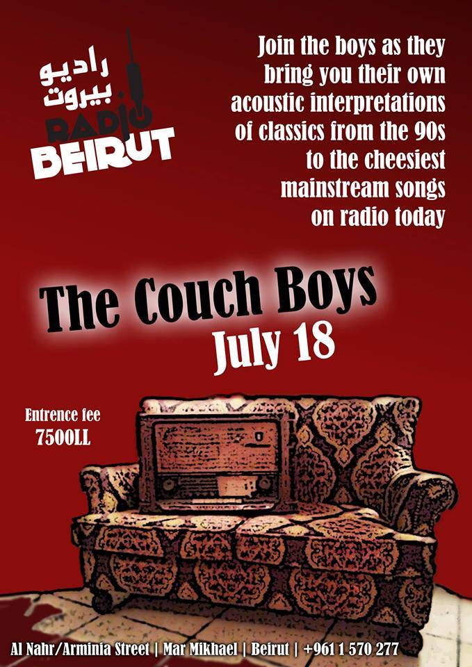The Couch Boys Live at Radio Beirut