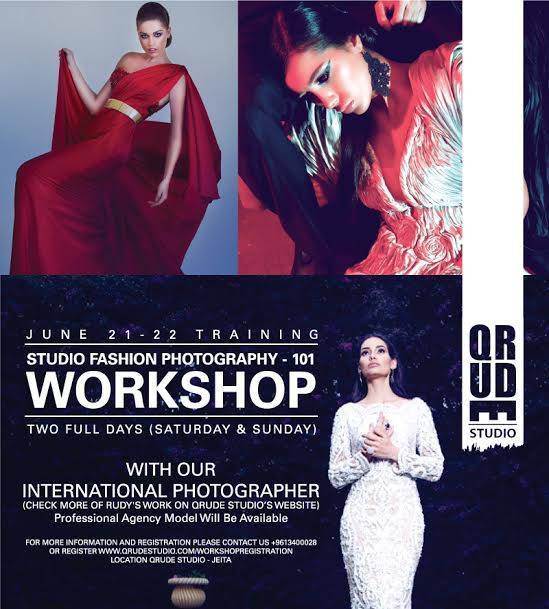 Studio Fashion Photography by Qrude Studio