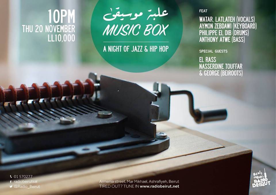 Music Box - A Night of Jazz and Hip Hop at Radio Beirut