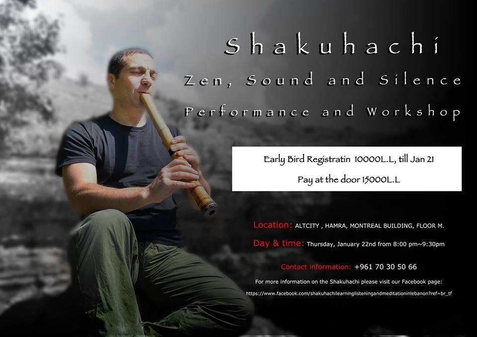 Shakuhachi Zen, Sound and Silence Performance and
