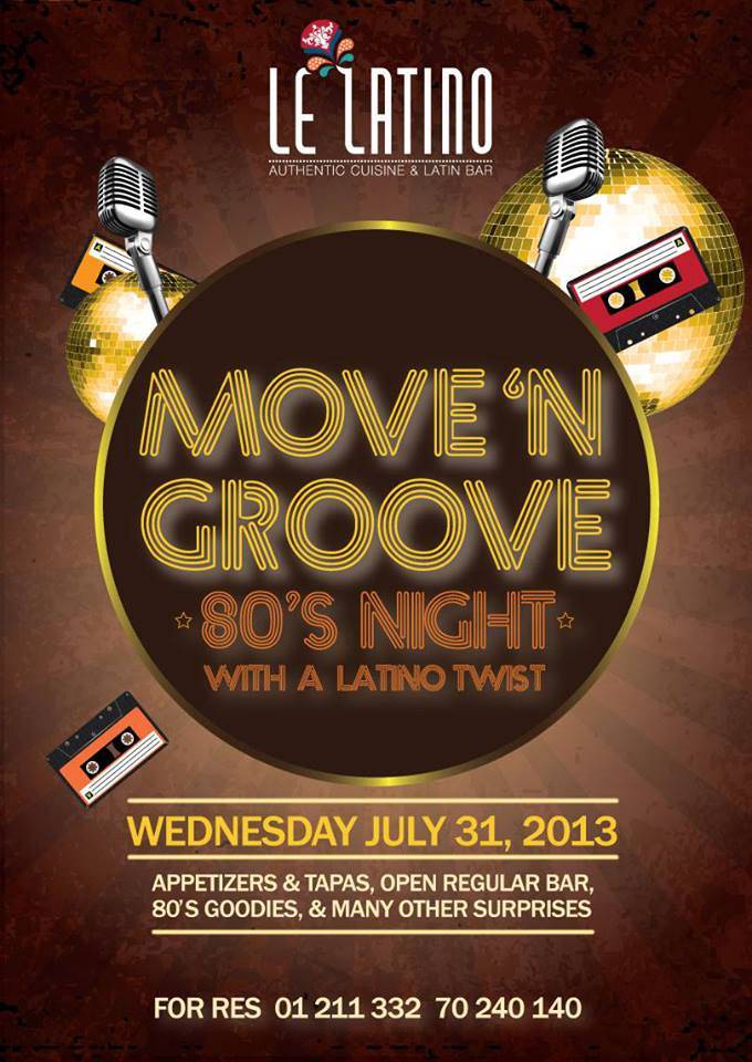 Move & Groove Night at Le Latino