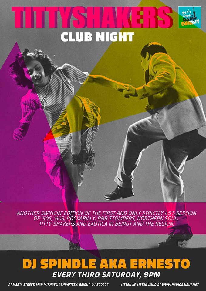 The TittyShakers Club Night at Radio Beirut