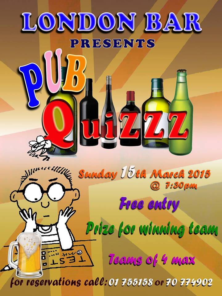 Quiz Night At London Bar quiz-night-at-london-bar