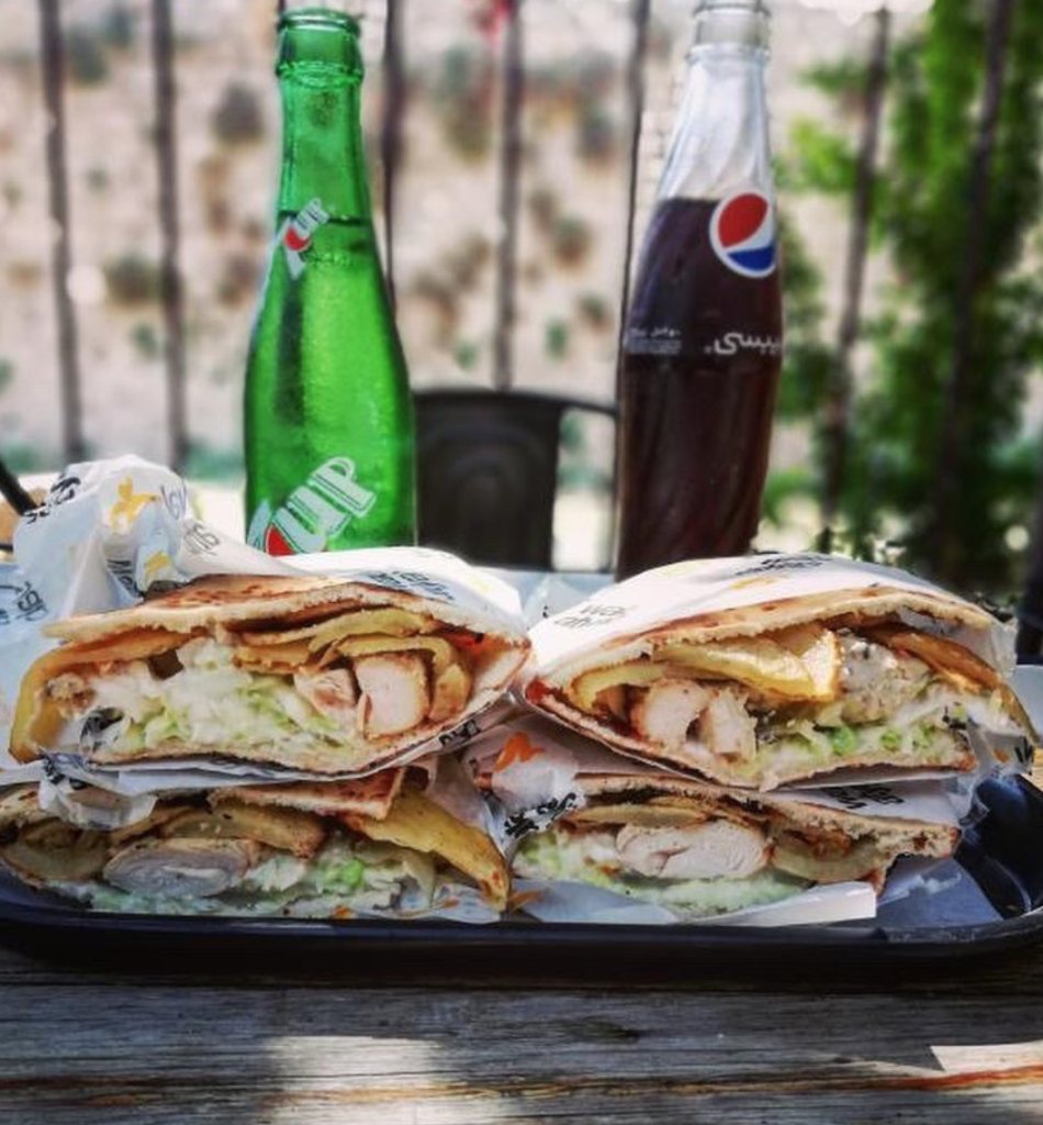 This Jbeil Snack Serves Tawouk In a Kaake