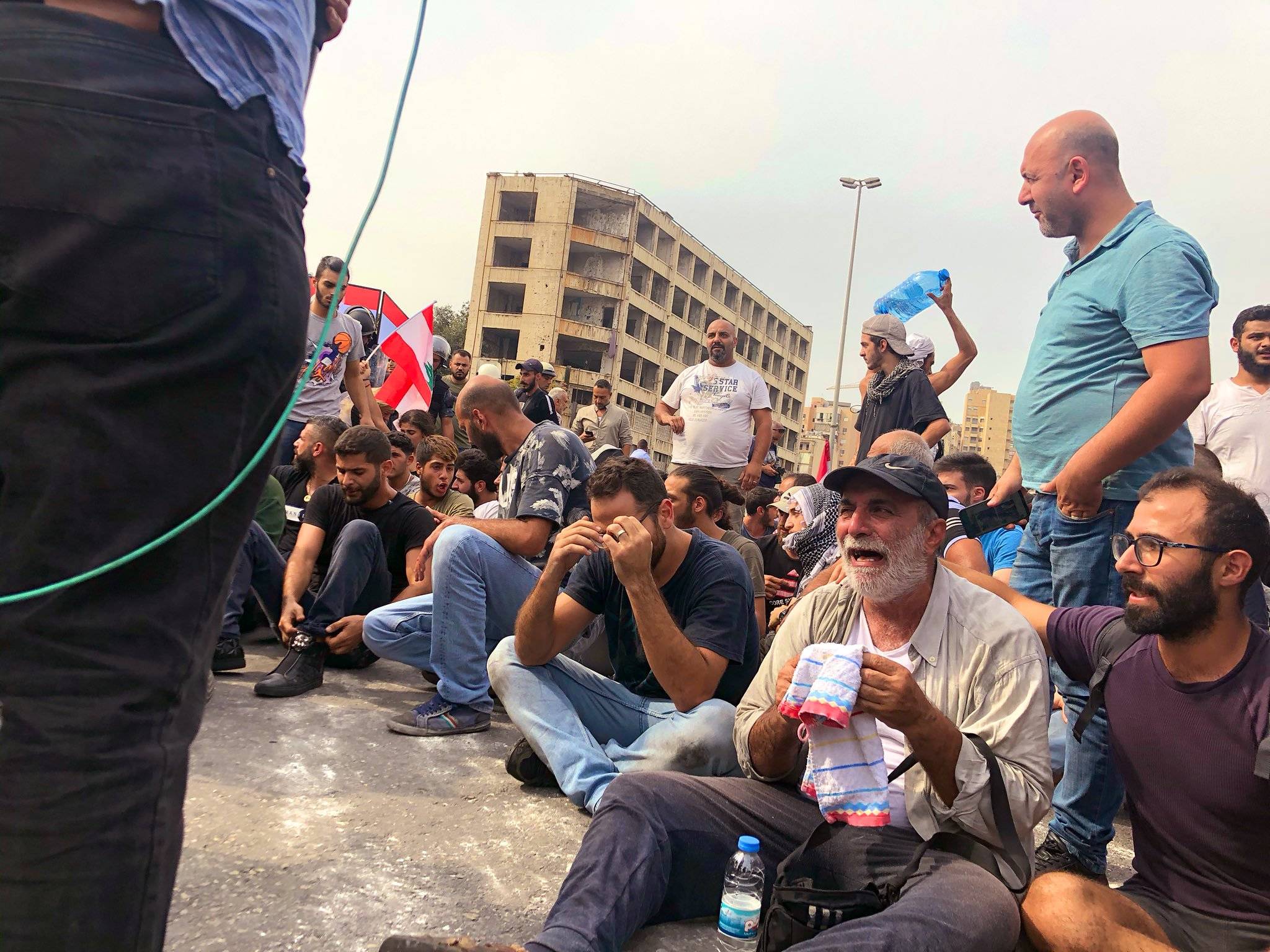 Moving Images From Today's Standoff At The Ring
