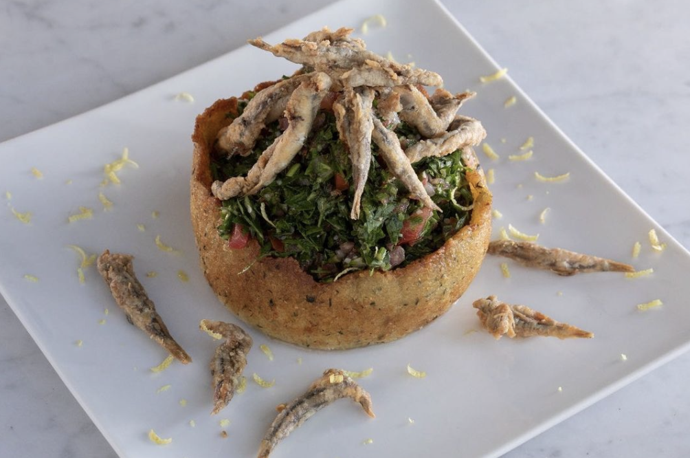 Someone Made A Tabbouleh And Fish-Stuffed Kibbeh And We Don't Know How ...