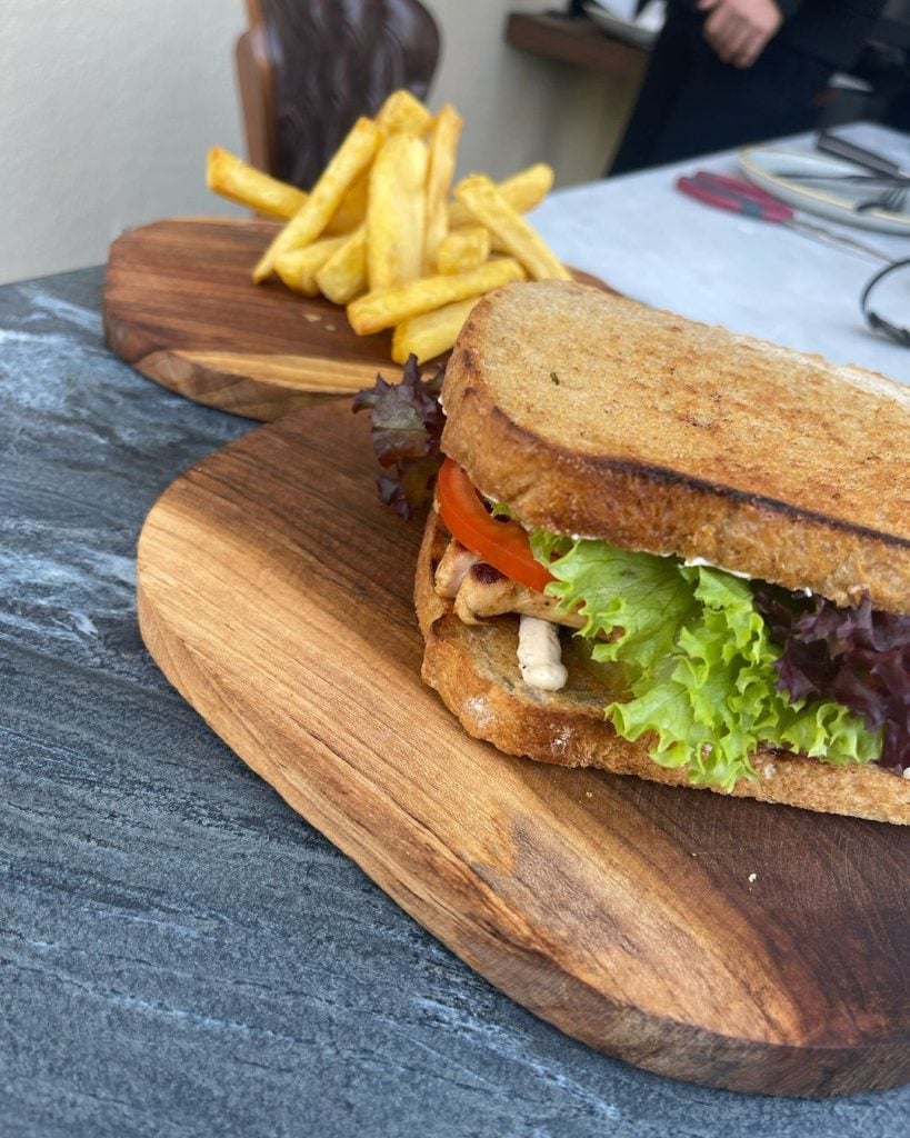 The best chicken club in Beirut at East Village