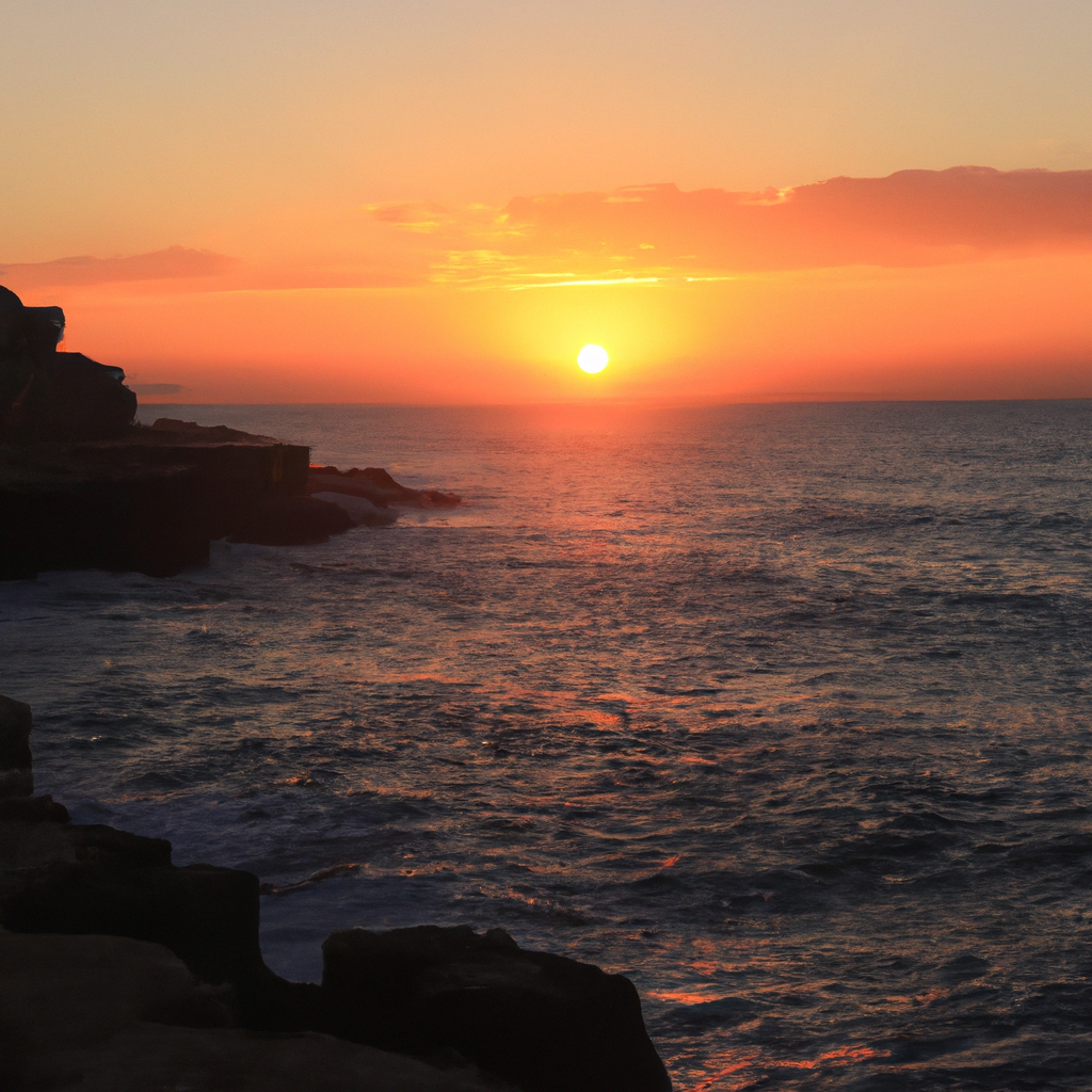 مغيب الشمس