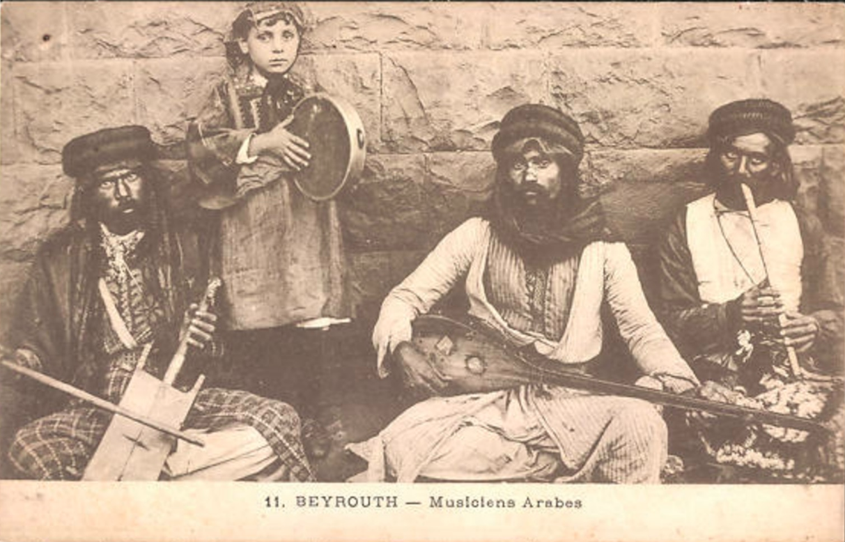 Old Beirut, Musicians in Beirut (1900s)