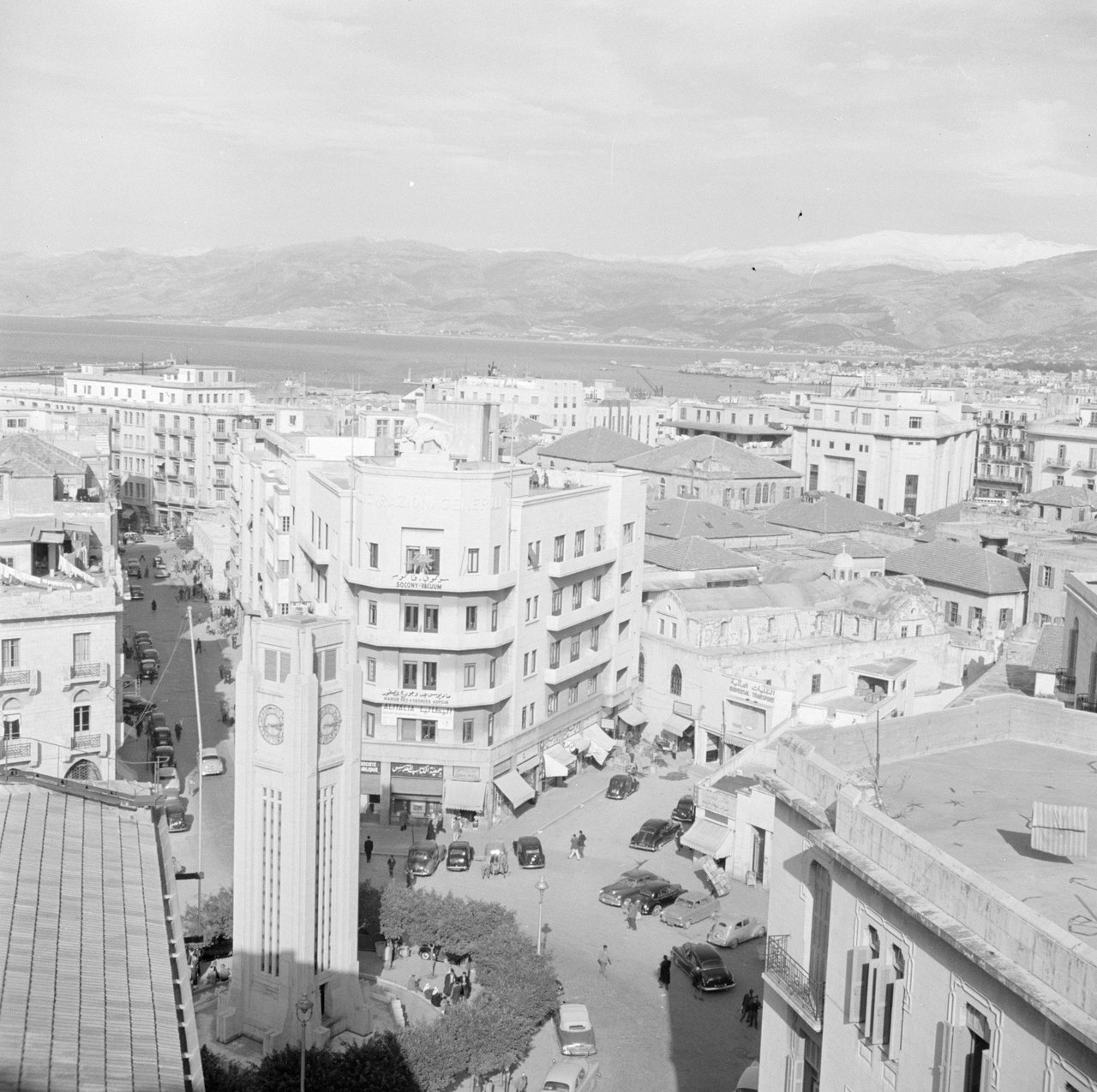 Old Beirut, Nejmeh Square (1940s)