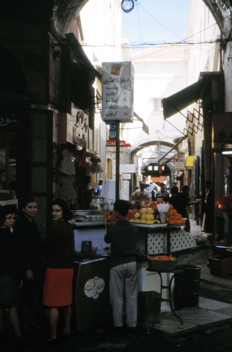 Old Beirut, Souk Ayyas (1960s)