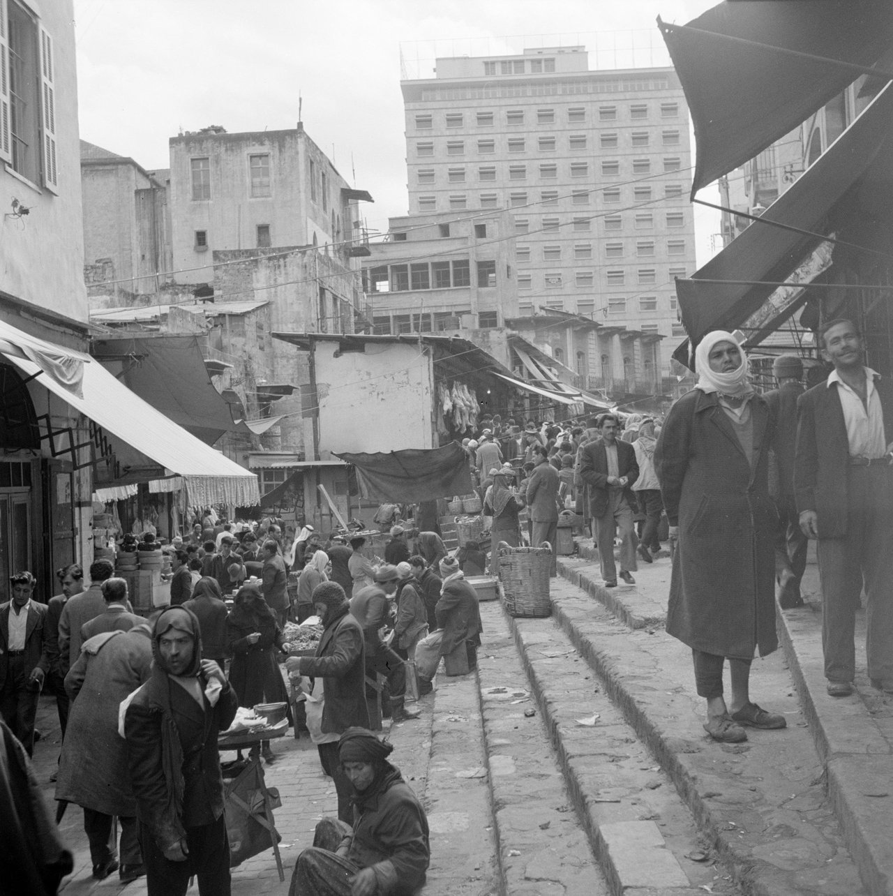 Old Beirut, Vegetable Market (1930s)