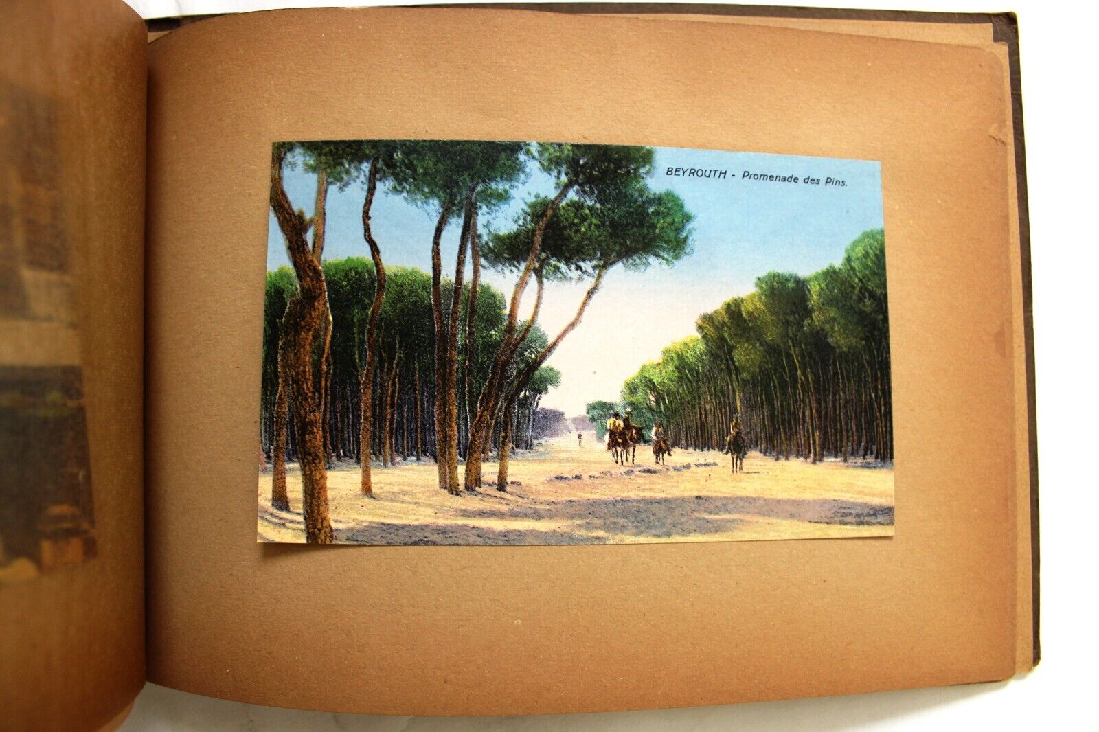 antique booklet postcards beirut
