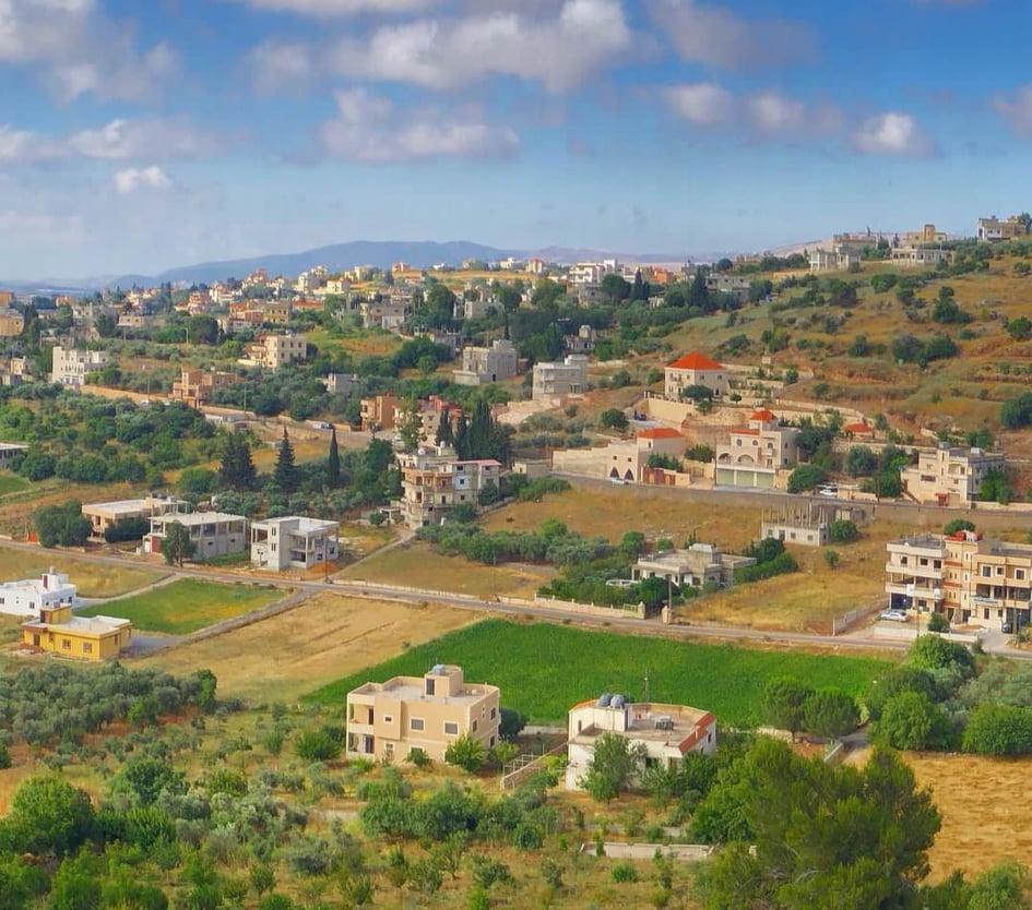 الضيع الحدودية بجنوب لبنان