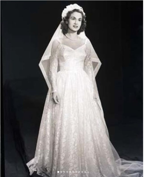 فساتين عرس مشاهير الزمن الجميل