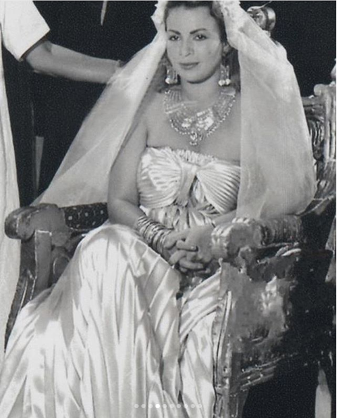 فساتين عرس مشاهير الزمن الجميل