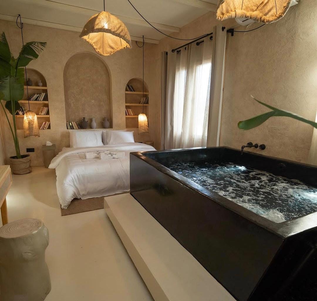 شوفوا هال-٩ بيوت ضيافة مع جاكوزي!