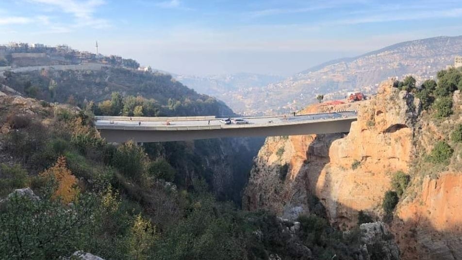 أطول جسر بالشرق الأوسط بشمال لبنان: معلق بين السما والأرض!