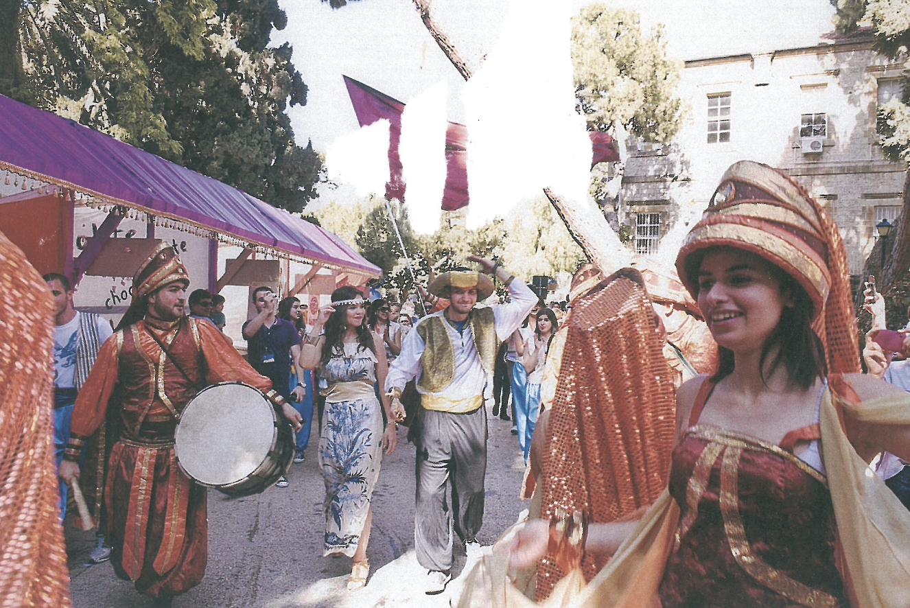 Throwback pictures of AUB outdoors