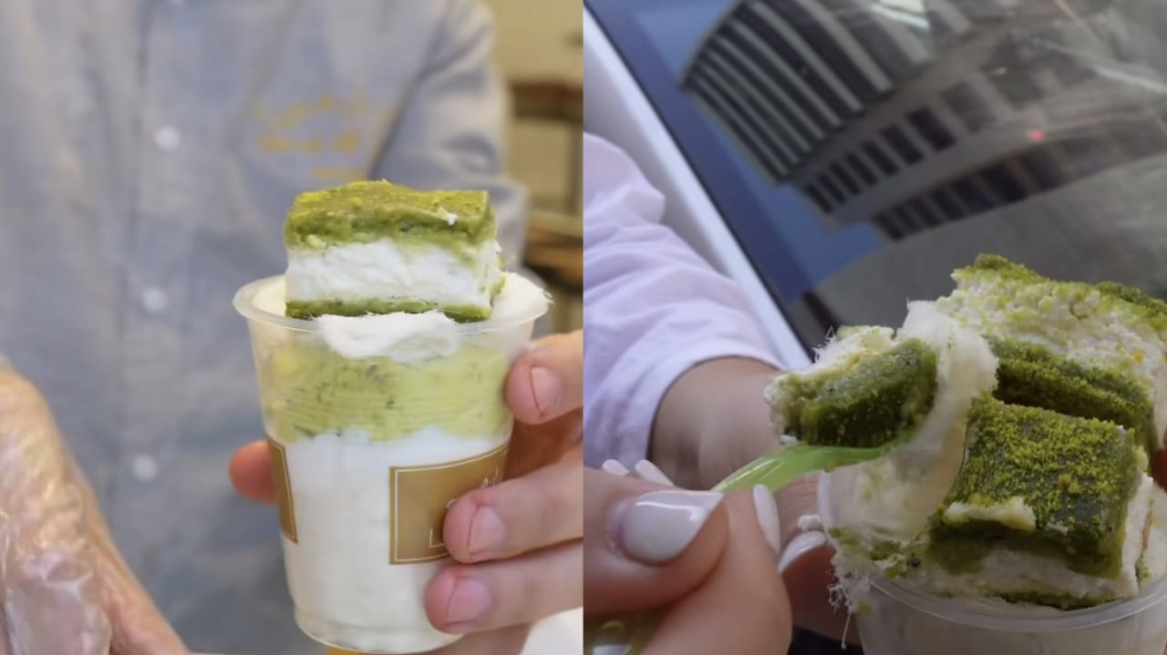 بوظة مع غزل البنات وداعوقية عند محل واحد ببيروت!