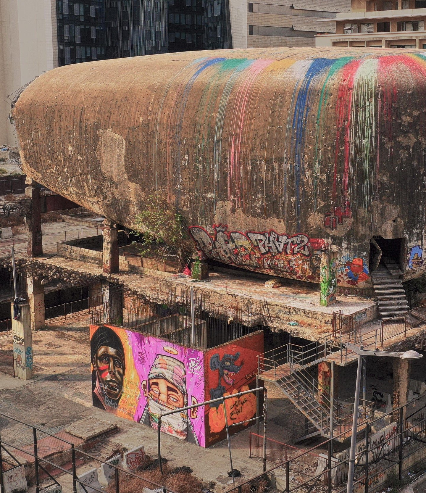What's the Story Behind 'The Egg' in Beirut?