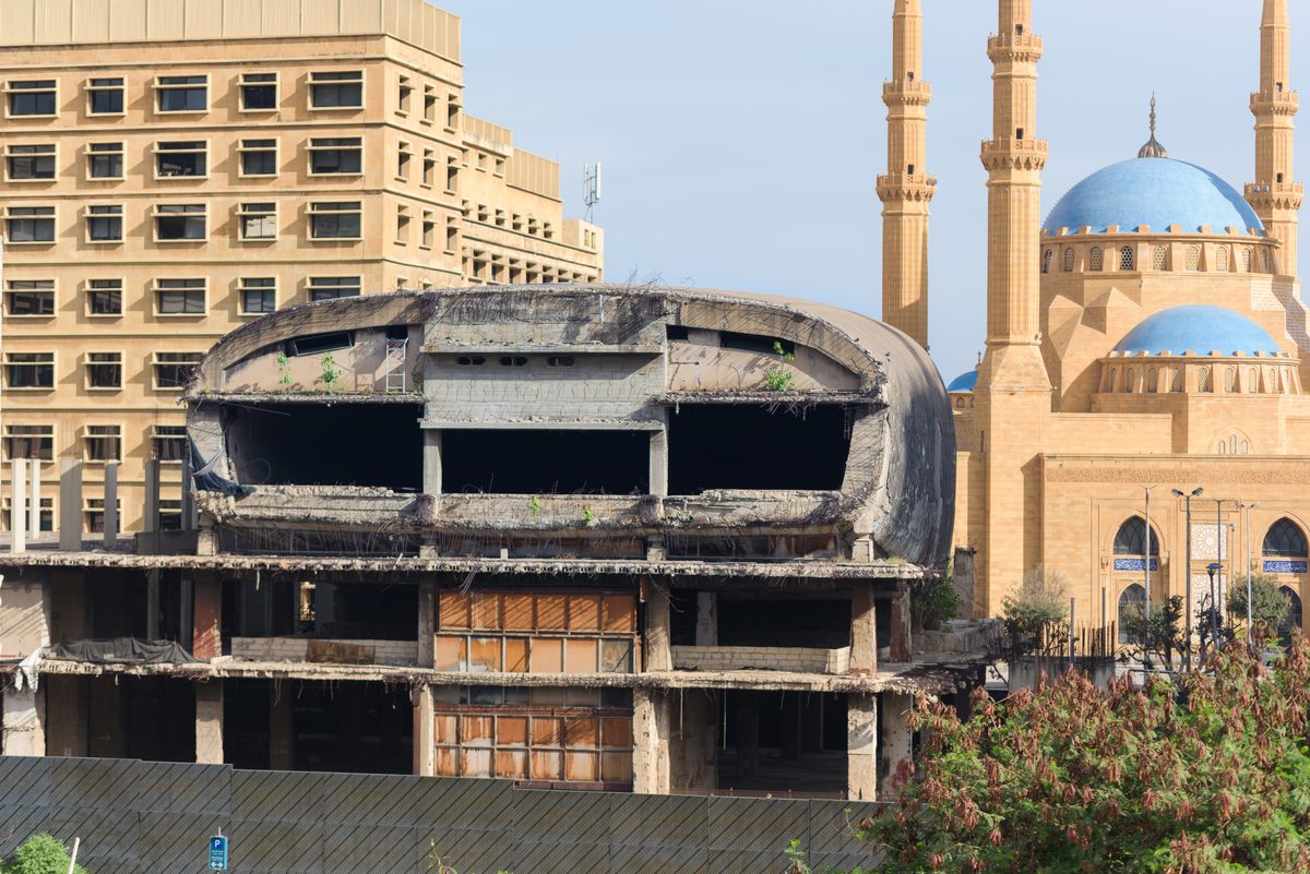 What's the Story Behind 'The Egg' in Beirut?