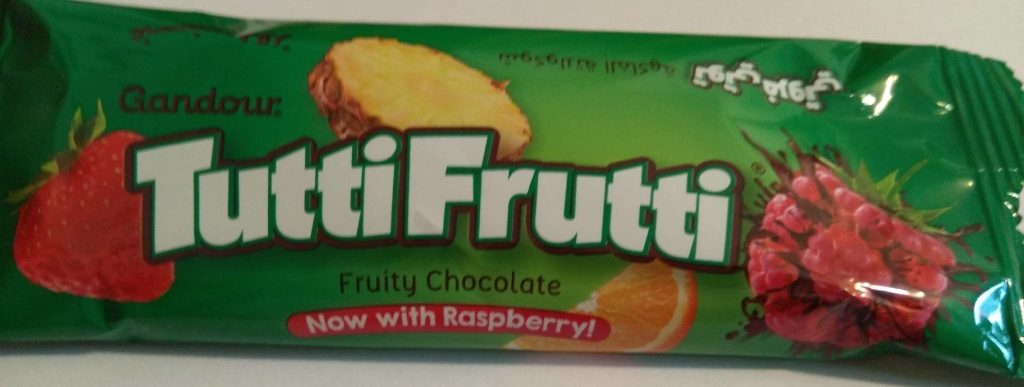 ٣٩. شوكولا tutti frutti