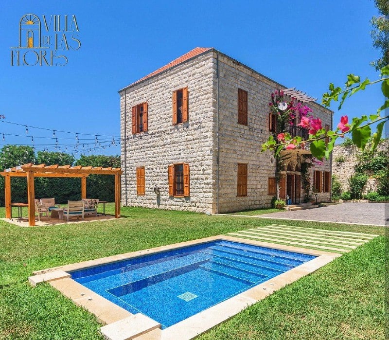 ٤. Villa de las Flores، قضاء البترون