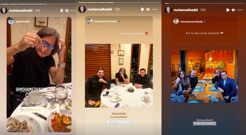 Mohamed Hadid Is in Lebanon (and Loving Every Minute)