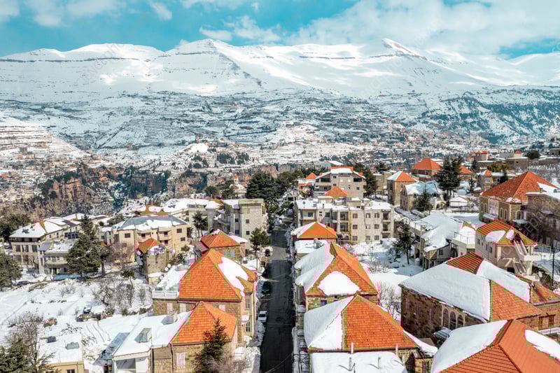 تلج لبنان
