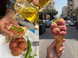 آيس كريم كبة نية… بس بلبنان!