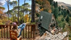 32 كوخ خشبي لأحلى أجواء خريفية حول لبنان