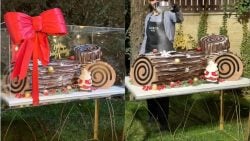 This Local Spot Just Made the Biggest Bûche de Noël!