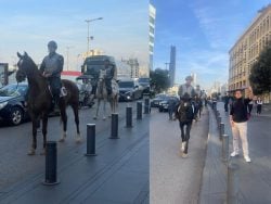 Beirut Police Are Patrolling the Streets on Horseback Again