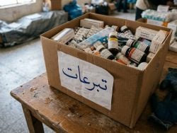 ساعد بتأمين الأدوية للنازحين: حملة تبرعات من نقابة الصيادلة