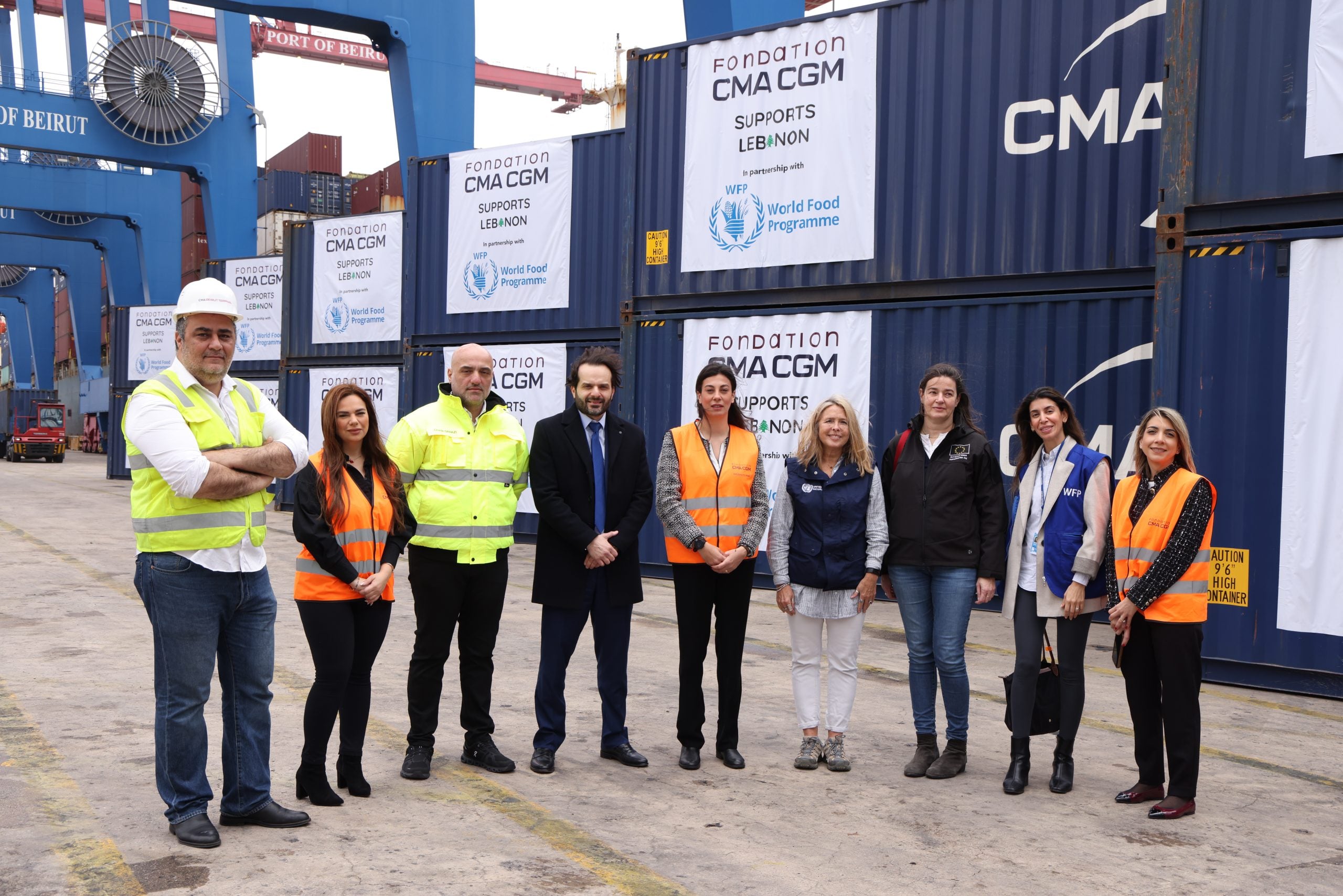 CMA CGM Foundation Delivers 600 Tonnes of EU Emergency Aid to Lebanon ...